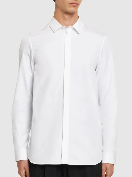 Jil Sander   Monday cotton poplin shirt 