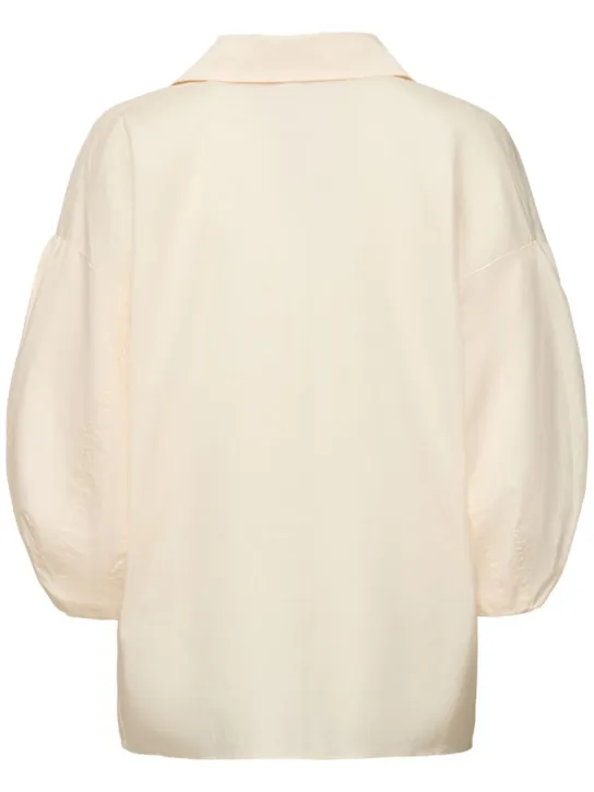 Johanna Ortiz   Flechada cotton poplin shirt 