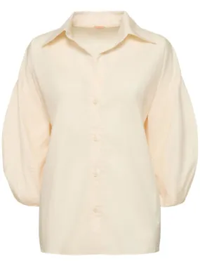 Johanna Ortiz   Flechada cotton poplin shirt 