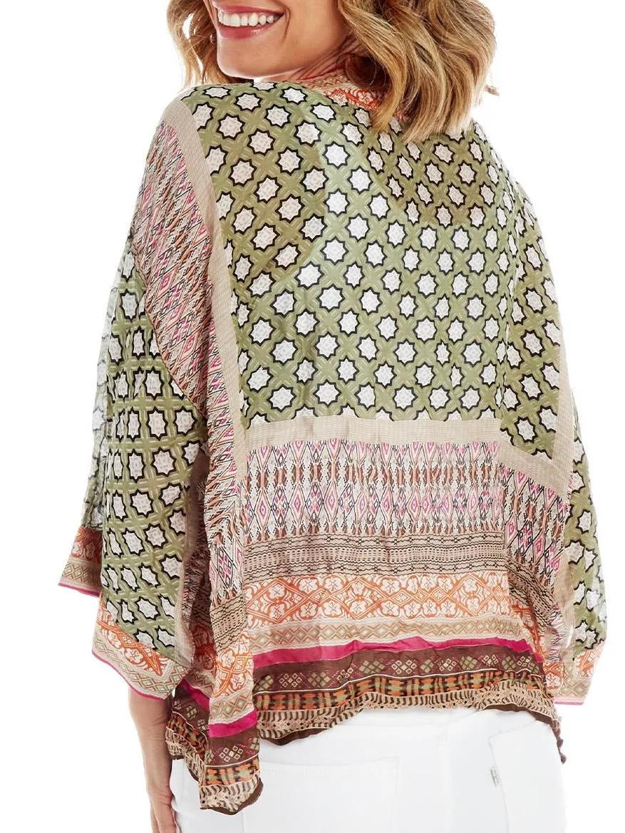 Kimono Jacket - Moorish Olive