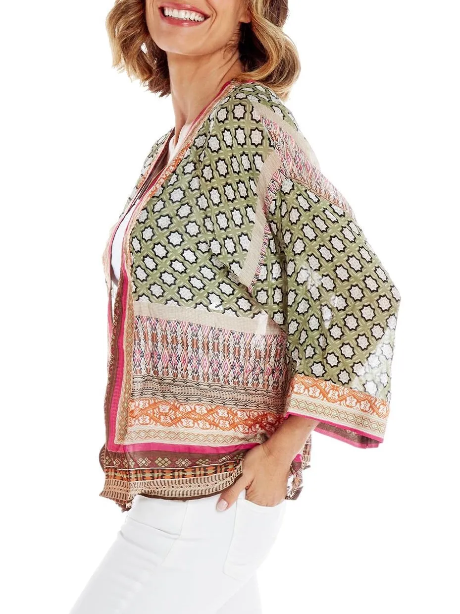 Kimono Jacket - Moorish Olive