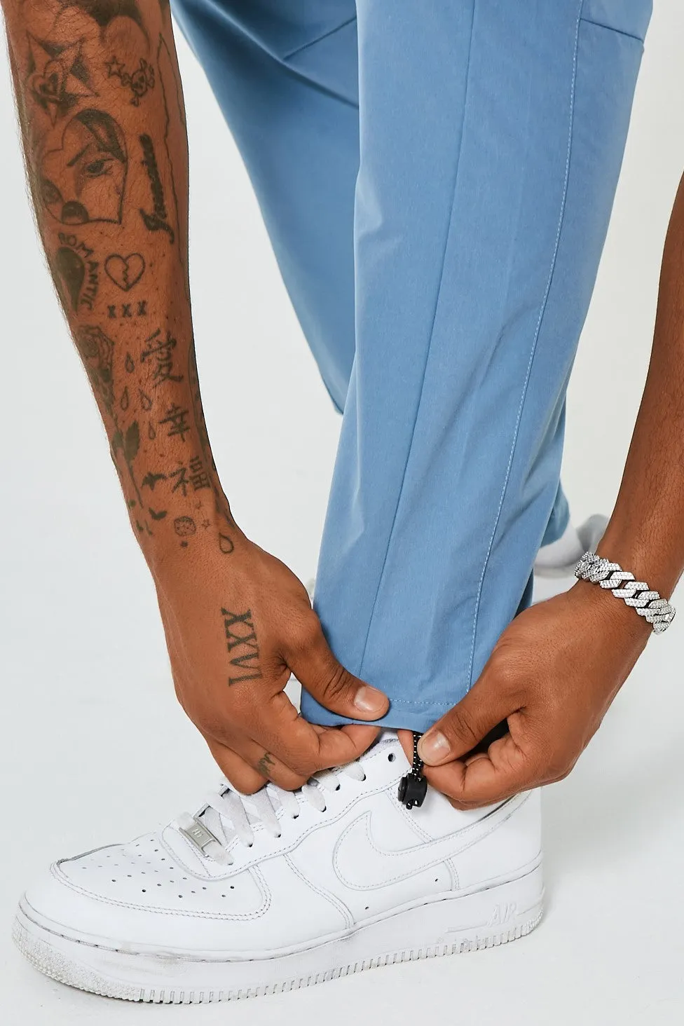 King Street Cargo Pants 2 Pack - Khaki/Blue