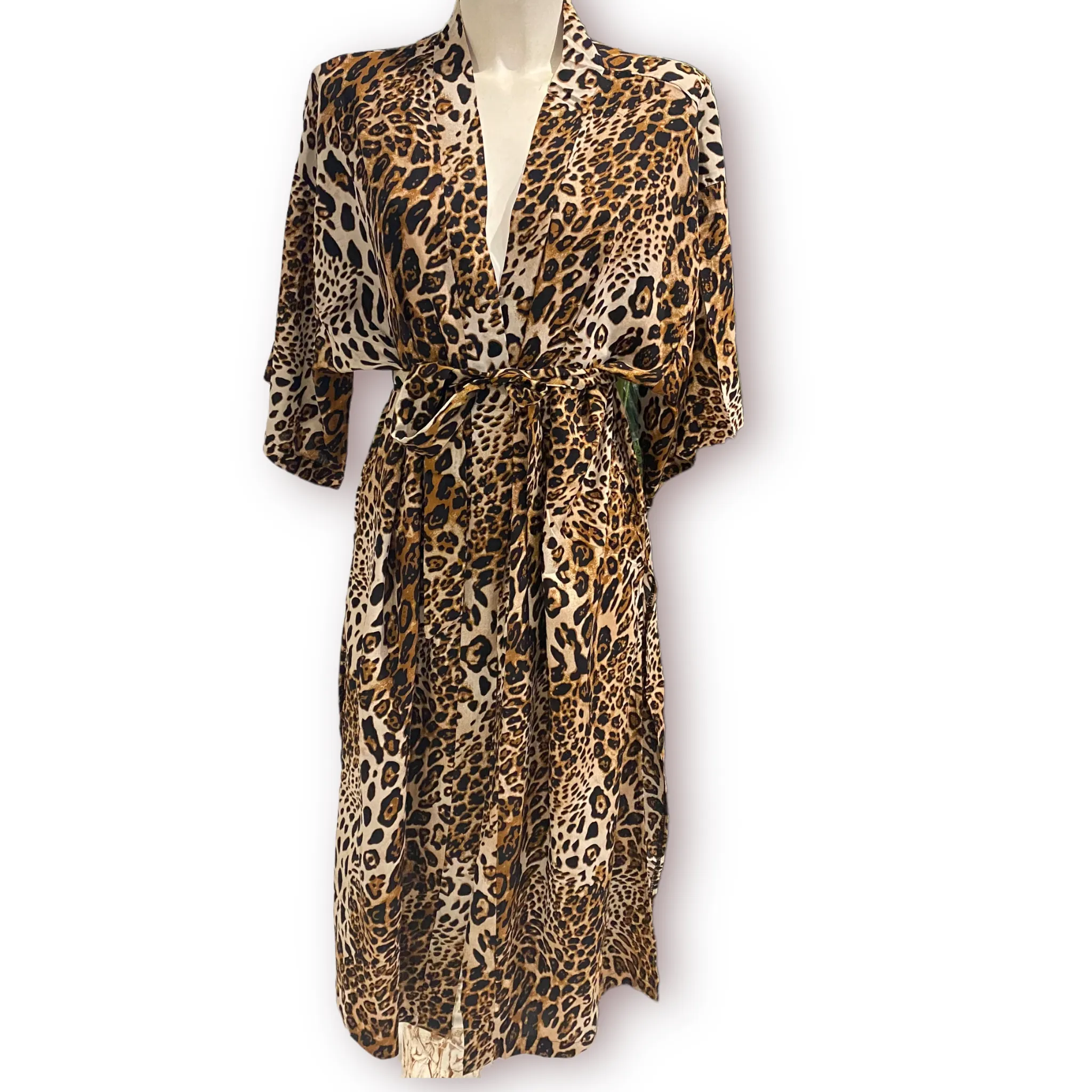 Kyra Leopard Kimono 12-18
