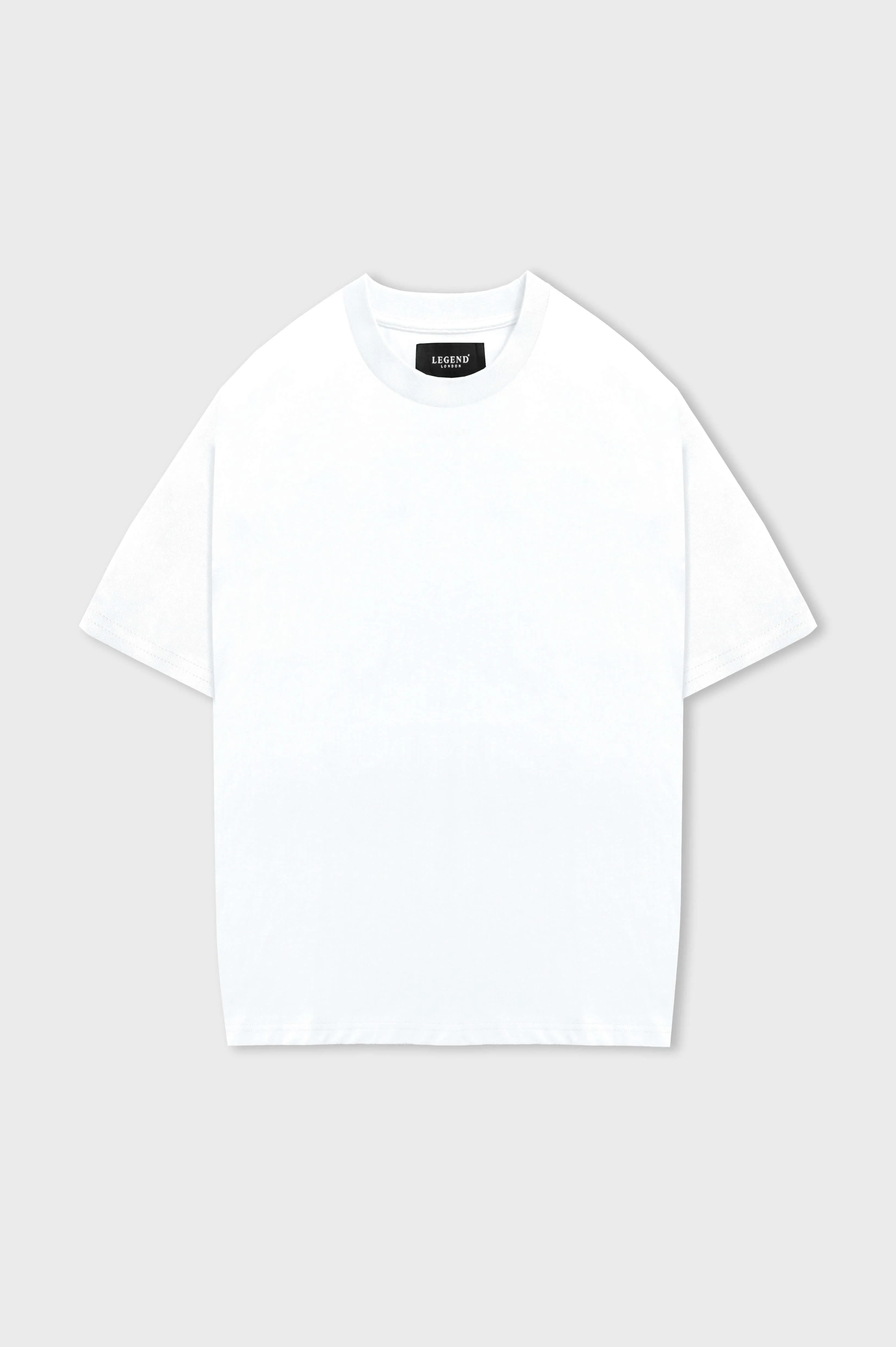 LEGEND* BASICS OVERSIZED T-SHIRT - WHITE