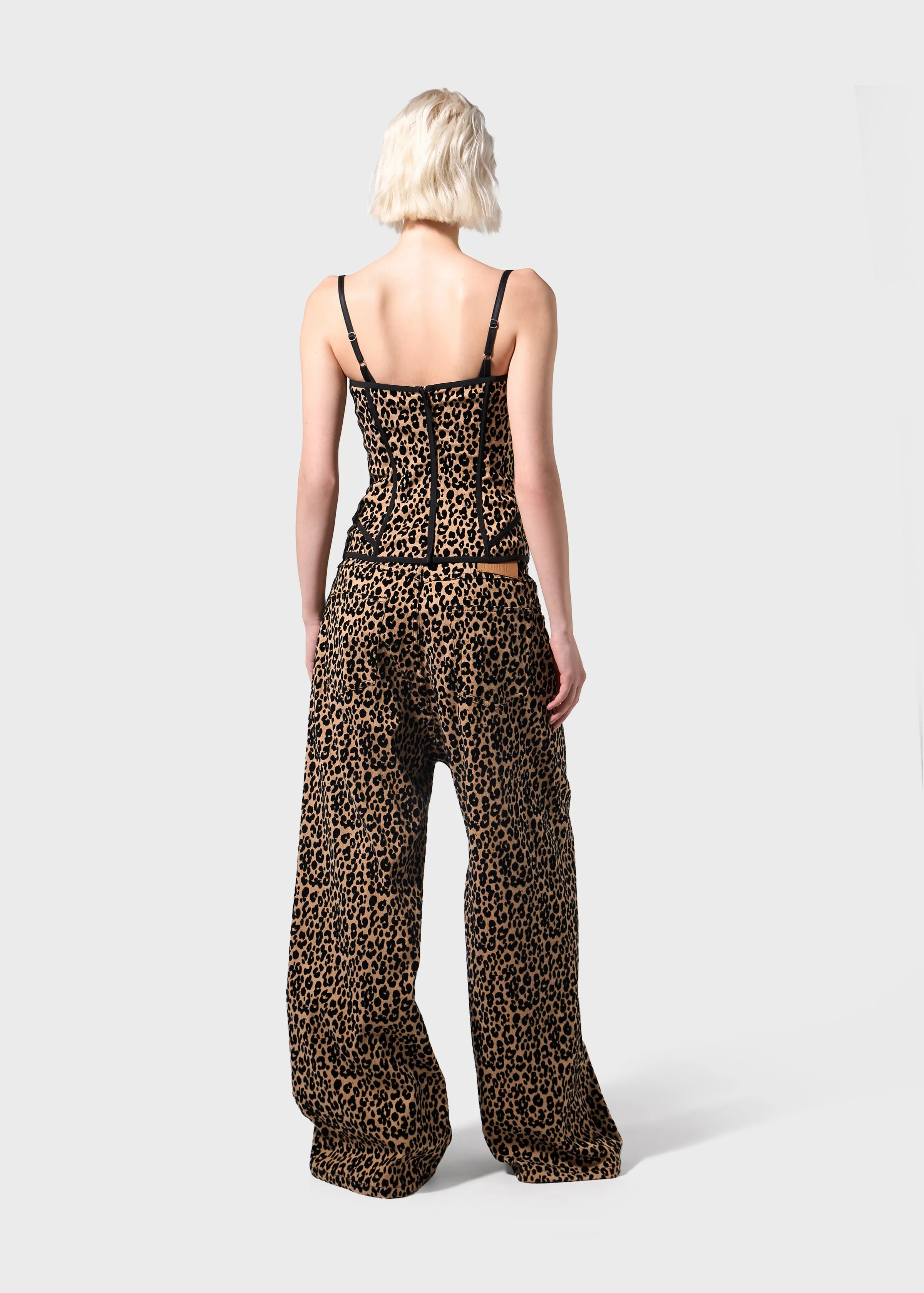 Leopard Print Bustier