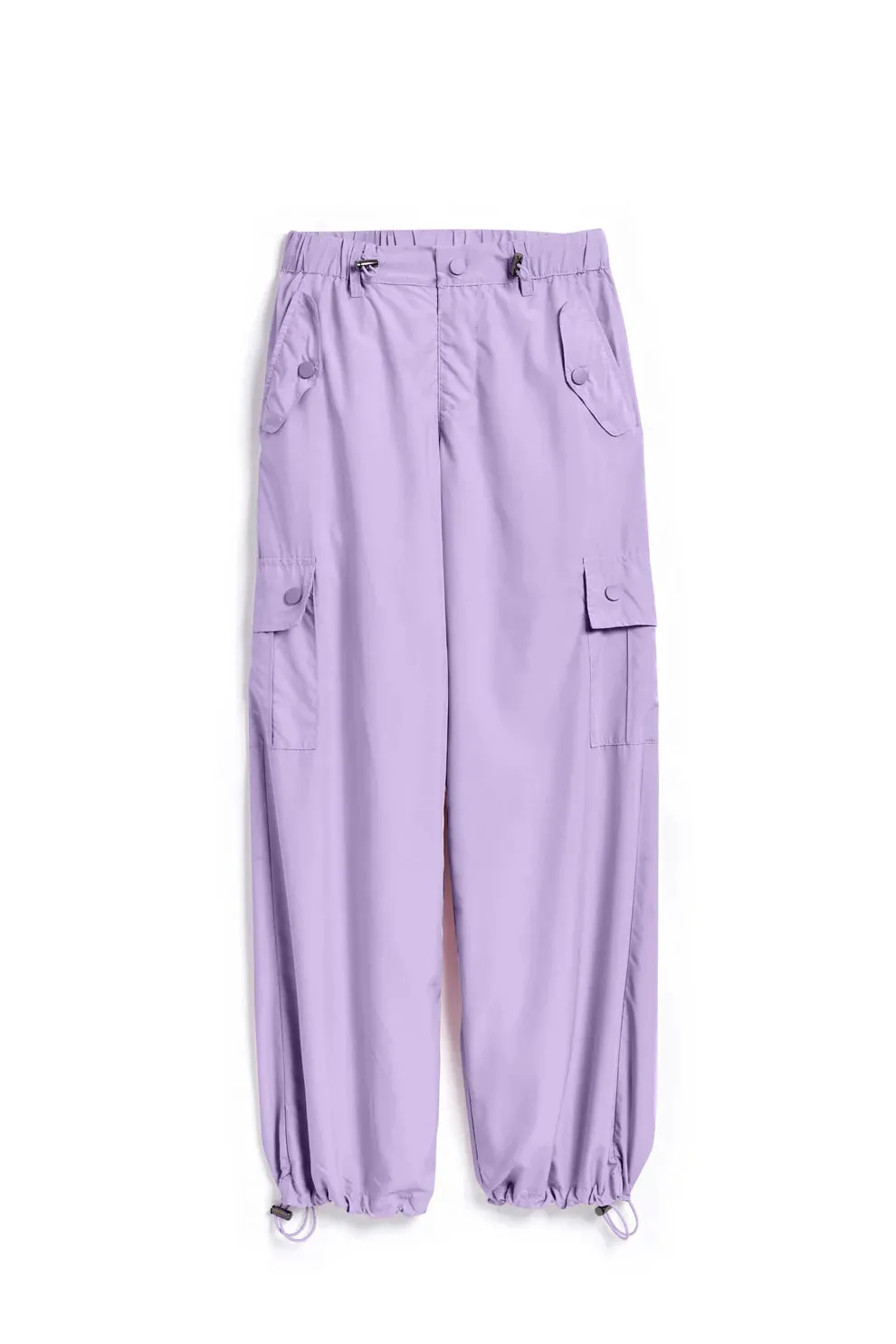 Lilac Parachute Cargo Pants
