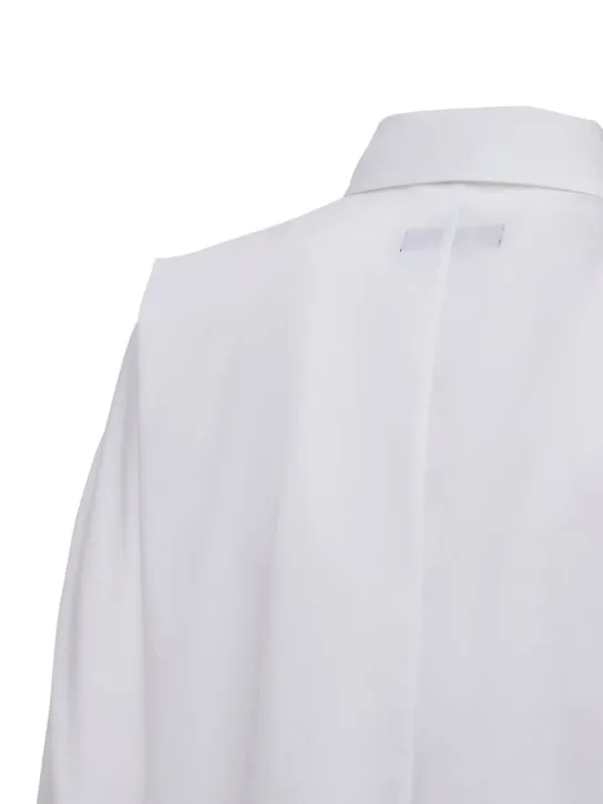 Made In Tomboy   Claire poplin shirt w/balloon sleeves 