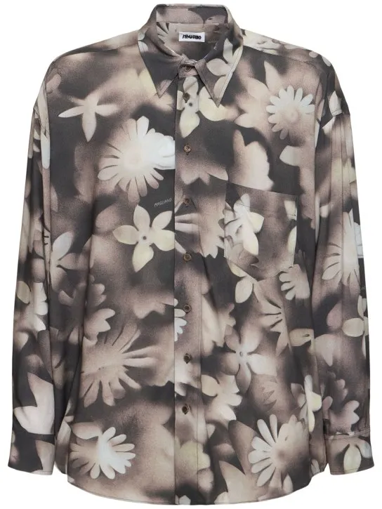 Magliano   Curie X-ray viscose shirt 