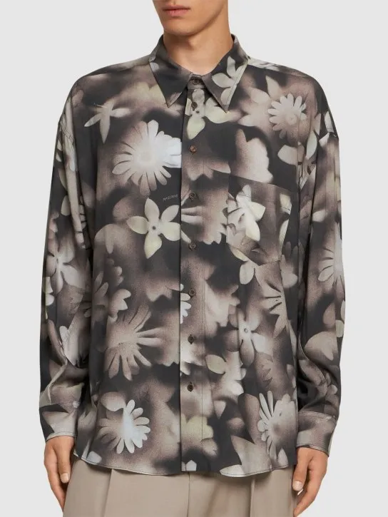 Magliano   Curie X-ray viscose shirt 