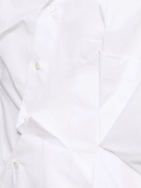 Maison Margiela   Cotton poplin shirt 