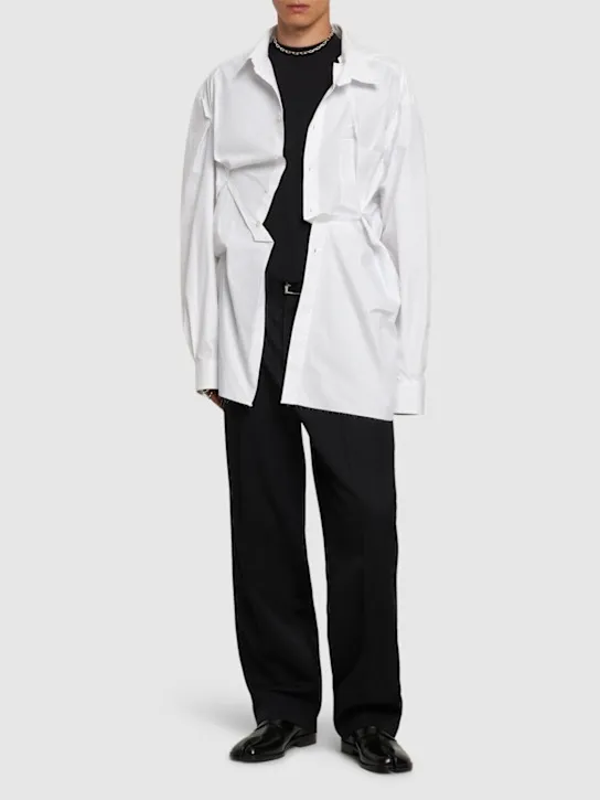 Maison Margiela   Cotton poplin shirt 