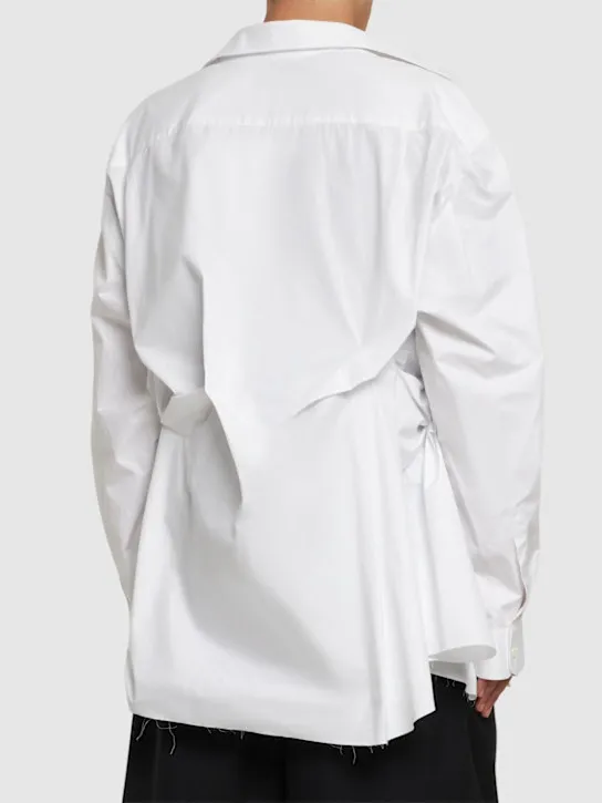 Maison Margiela   Cotton poplin shirt 
