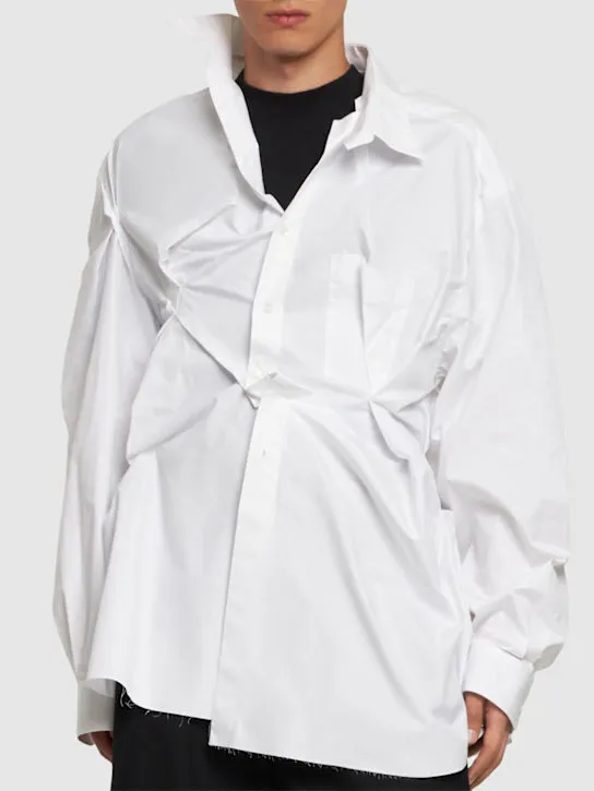 Maison Margiela   Cotton poplin shirt 