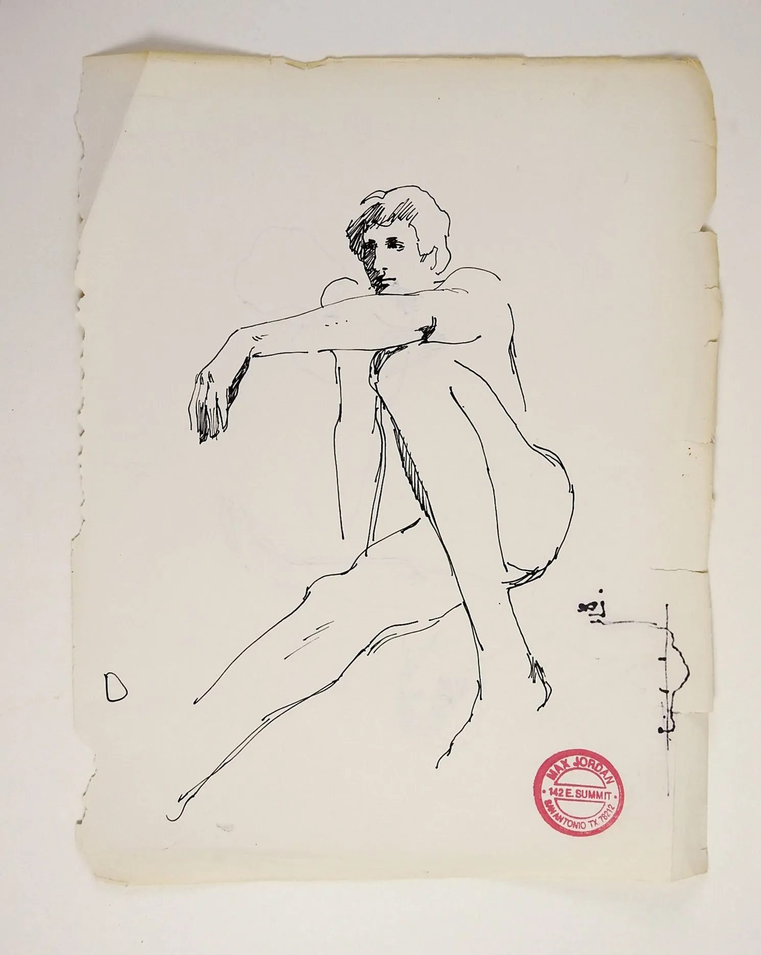 Max Jordan Nude Study