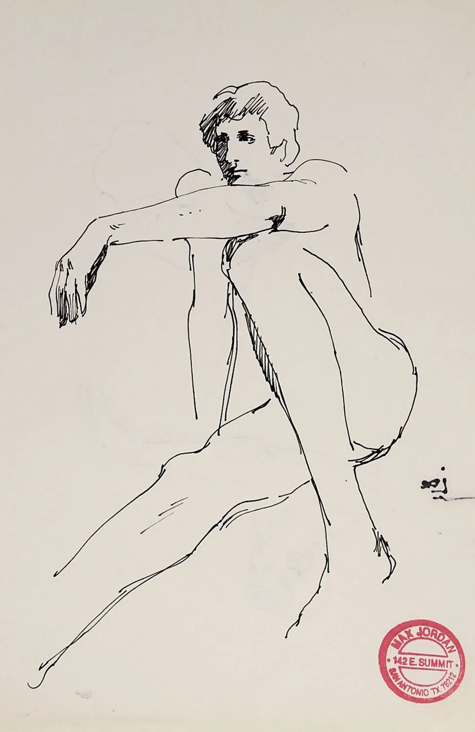 Max Jordan Nude Study