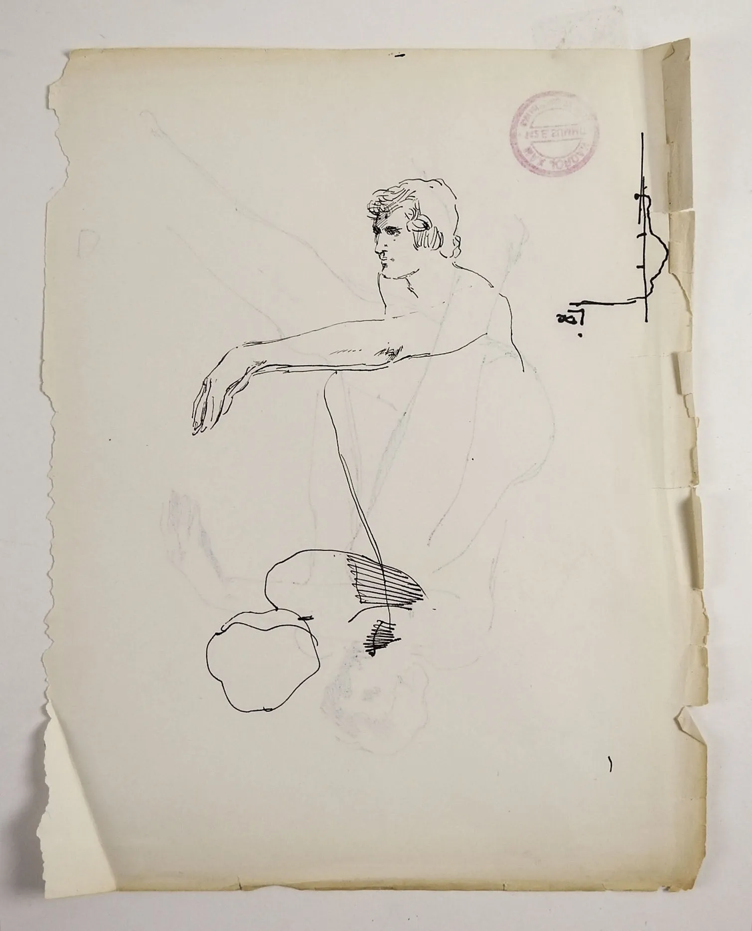Max Jordan Nude Study