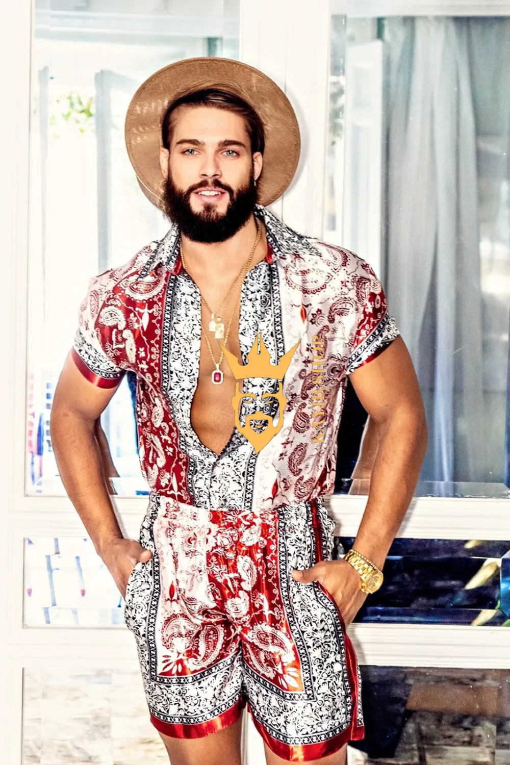 Men's Luxury Silk Set Outfits - Elevate Your Style Game with Unparalleled Comfort and Sophistication