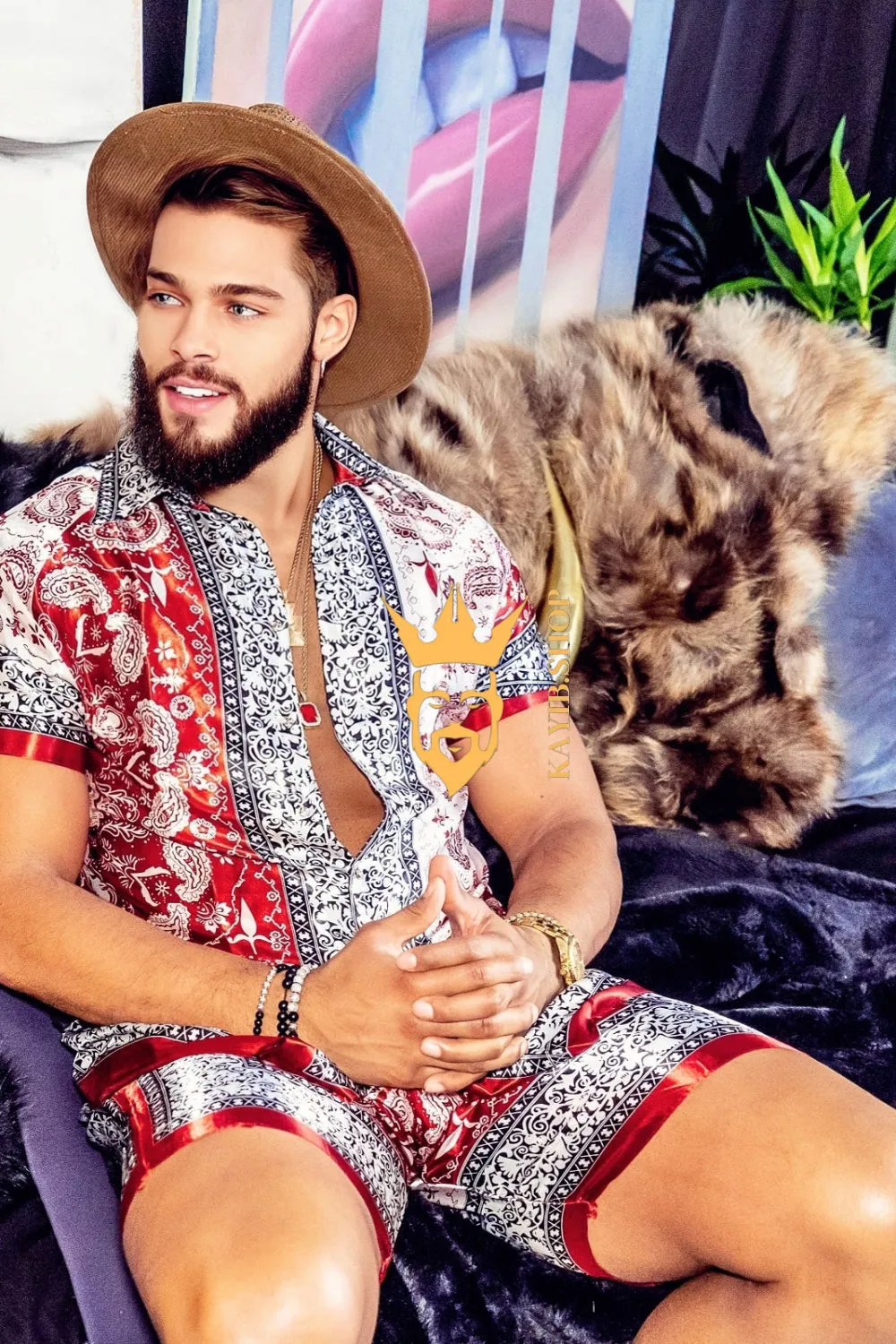 Men's Luxury Silk Set Outfits - Elevate Your Style Game with Unparalleled Comfort and Sophistication