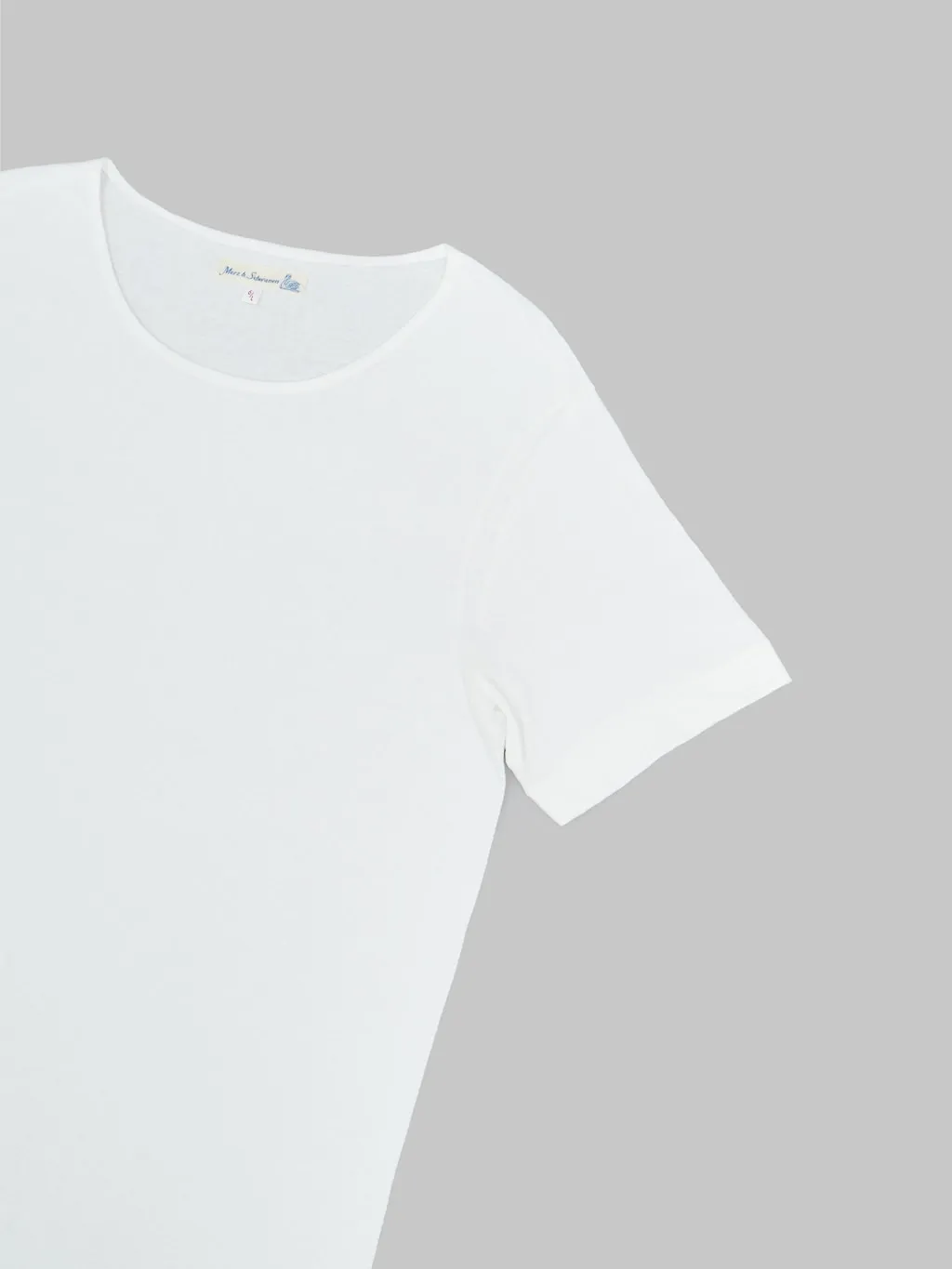 Merz b. Schwanen 114 1920s 5.5oz Loopwheeled Classic Fit T-Shirt White
