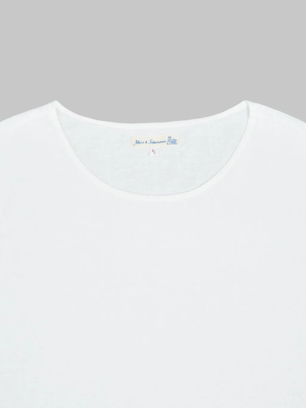 Merz b. Schwanen 114 1920s 5.5oz Loopwheeled Classic Fit T-Shirt White