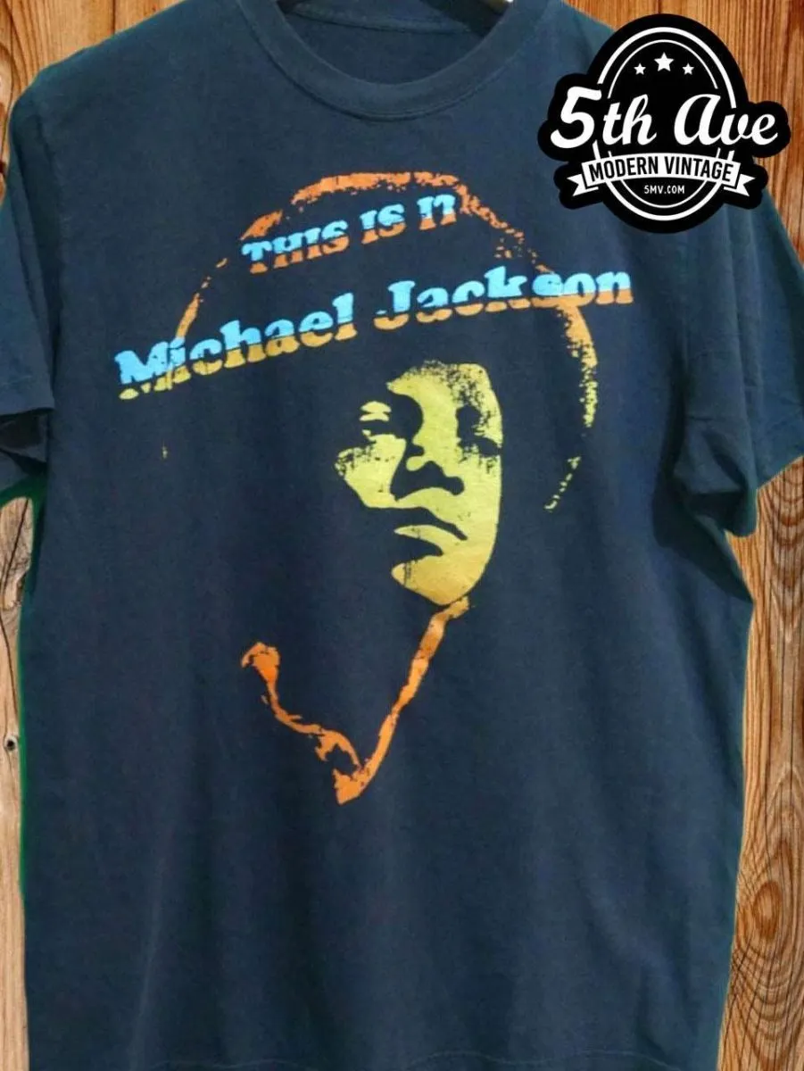 Michael Jackson 'This Is It' Rare Double-Sided Chromatic T-Shirt