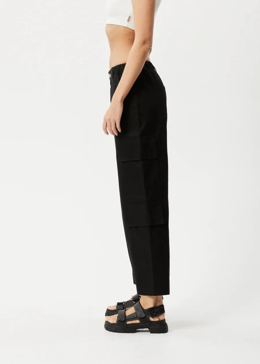 MIDNIGHT CARGO PANTS | BLACK