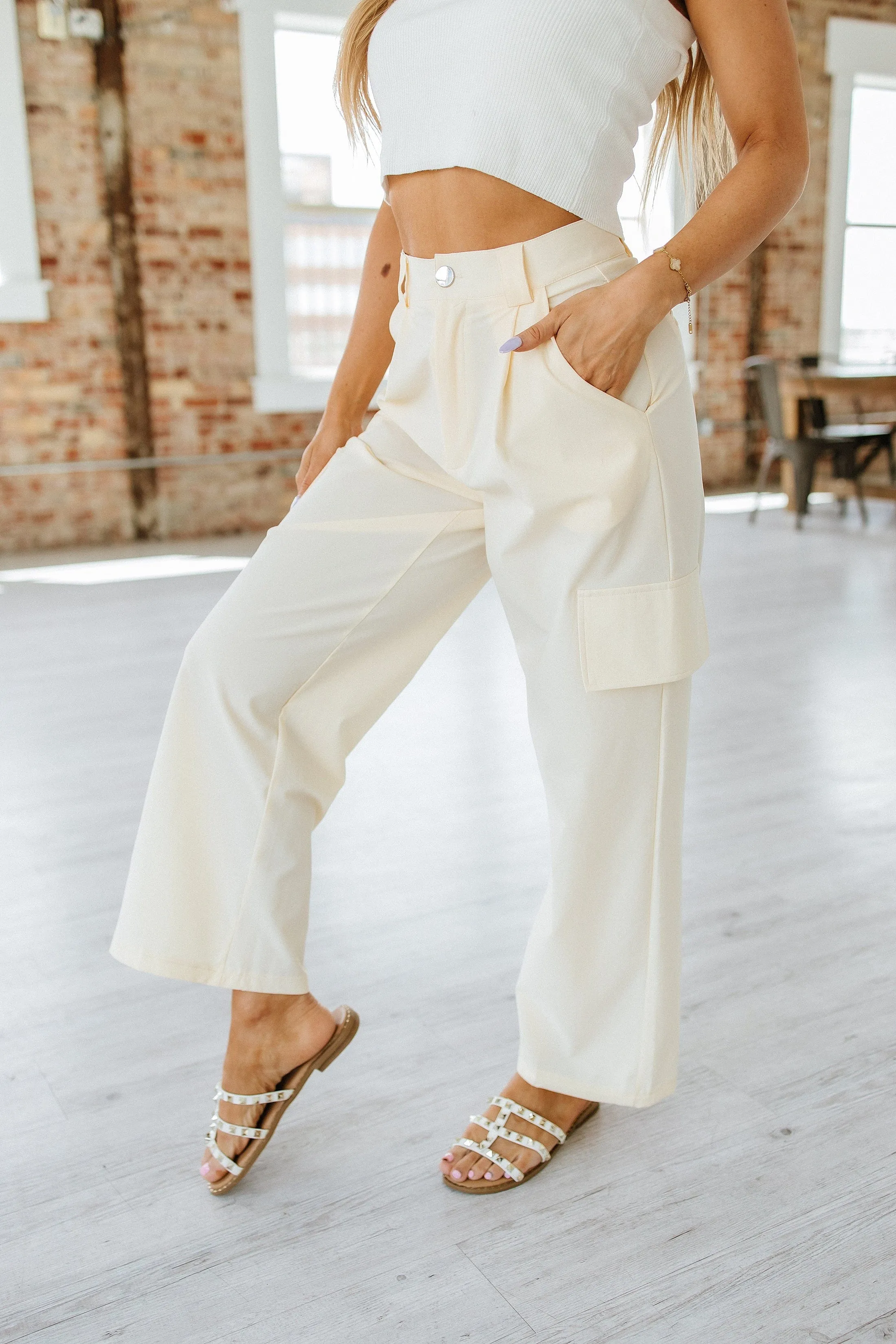 Myles Wide Leg Cargo Pants