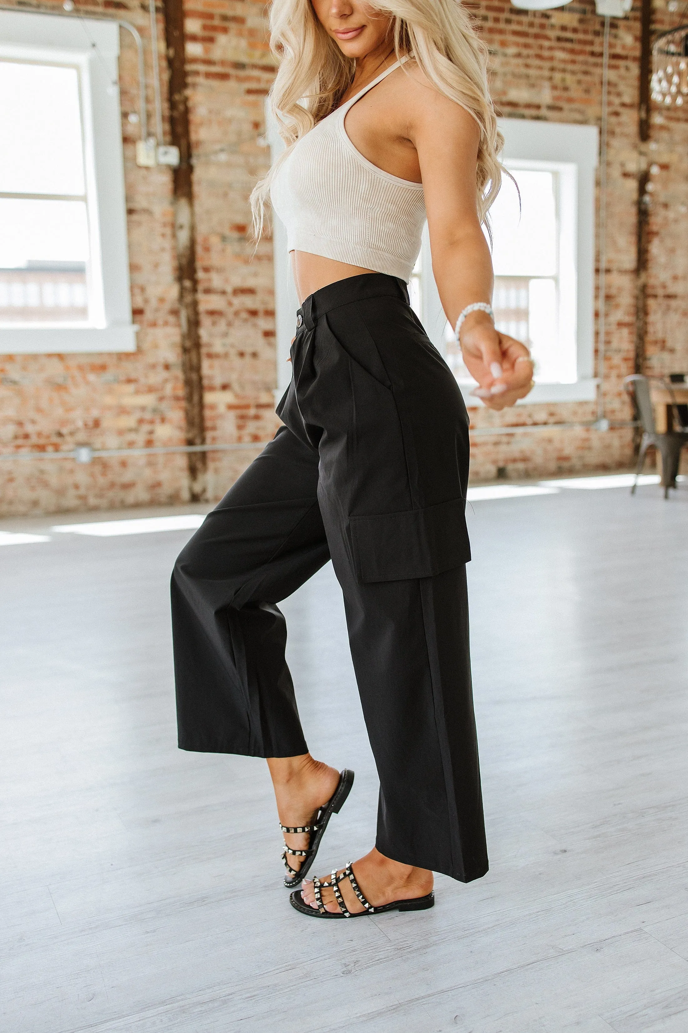 Myles Wide Leg Cargo Pants