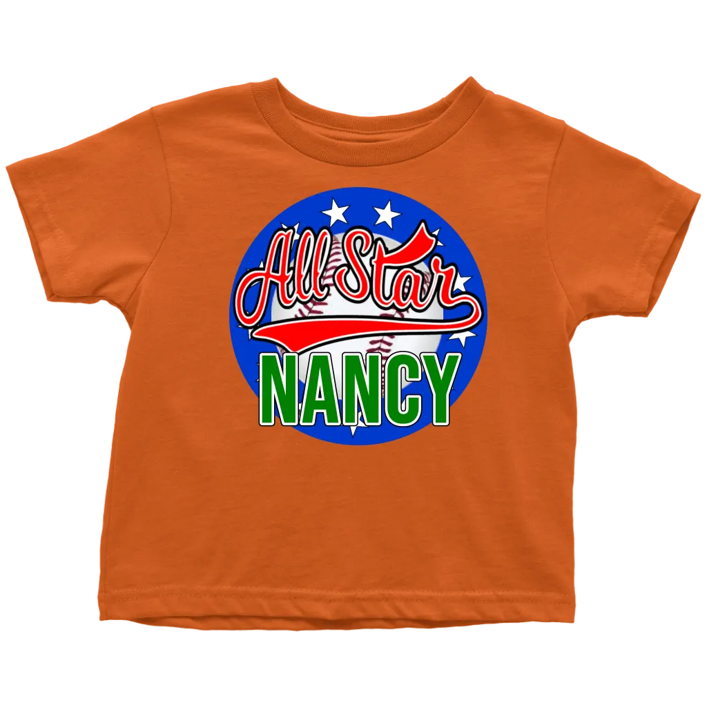 NANCY ALL STAR TODDLER T-SHIRT FOR NANCY