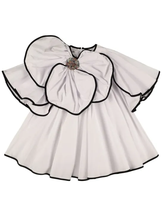 Nikolia   Cotton shirt w/ applique 