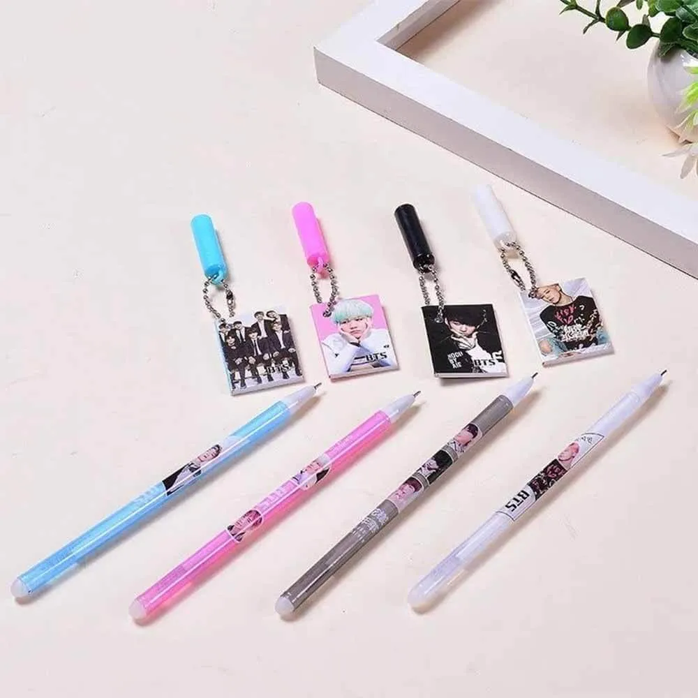 PACK OF 2 BTS DIARY GEL PEN