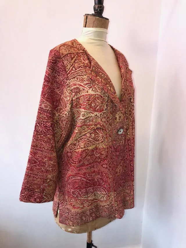 Paisley Wool Kashmiri Jacket