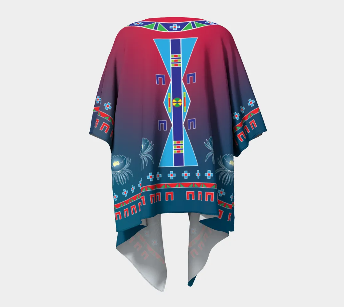 Patience Magenta Kimono