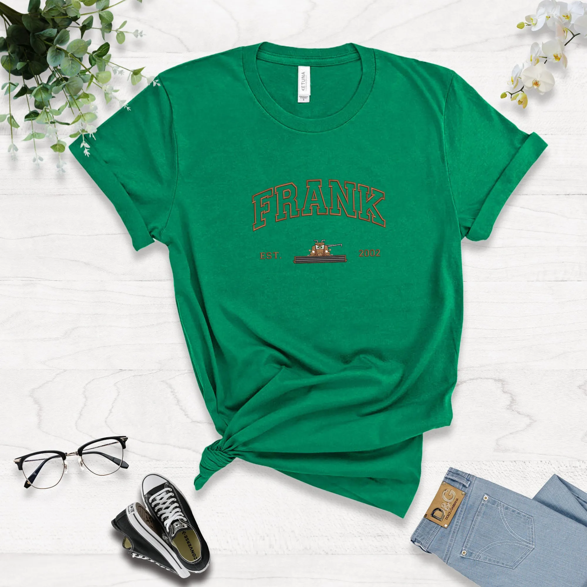 Personalized Disney Frank Embroidered  Toddler T-shirt