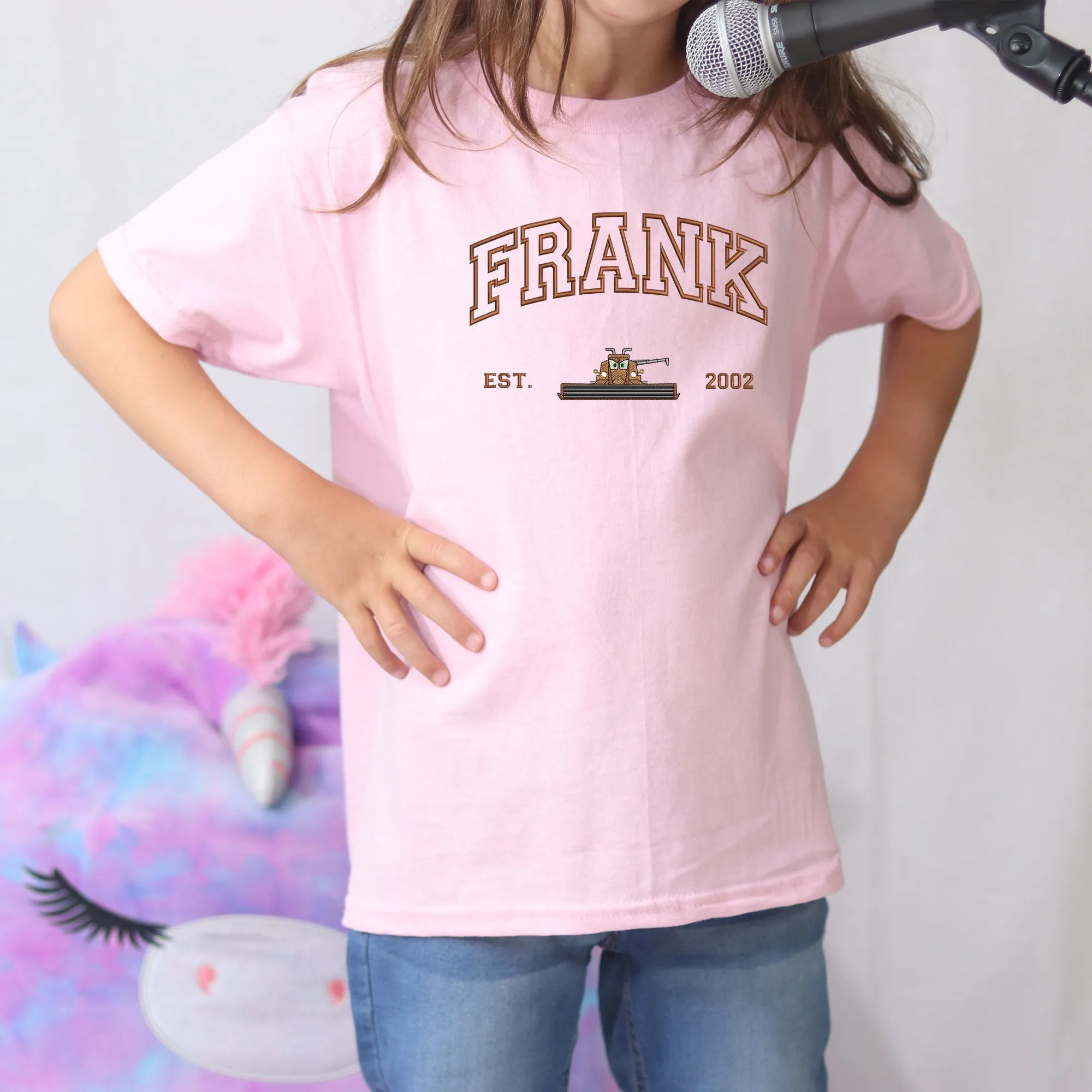 Personalized Disney Frank Embroidered  Toddler T-shirt