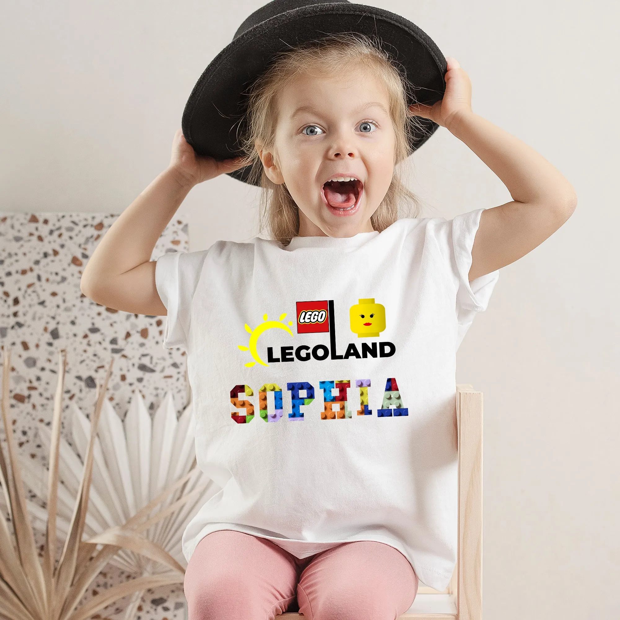 Personalized Legoland Birthday Toddler T-shirt