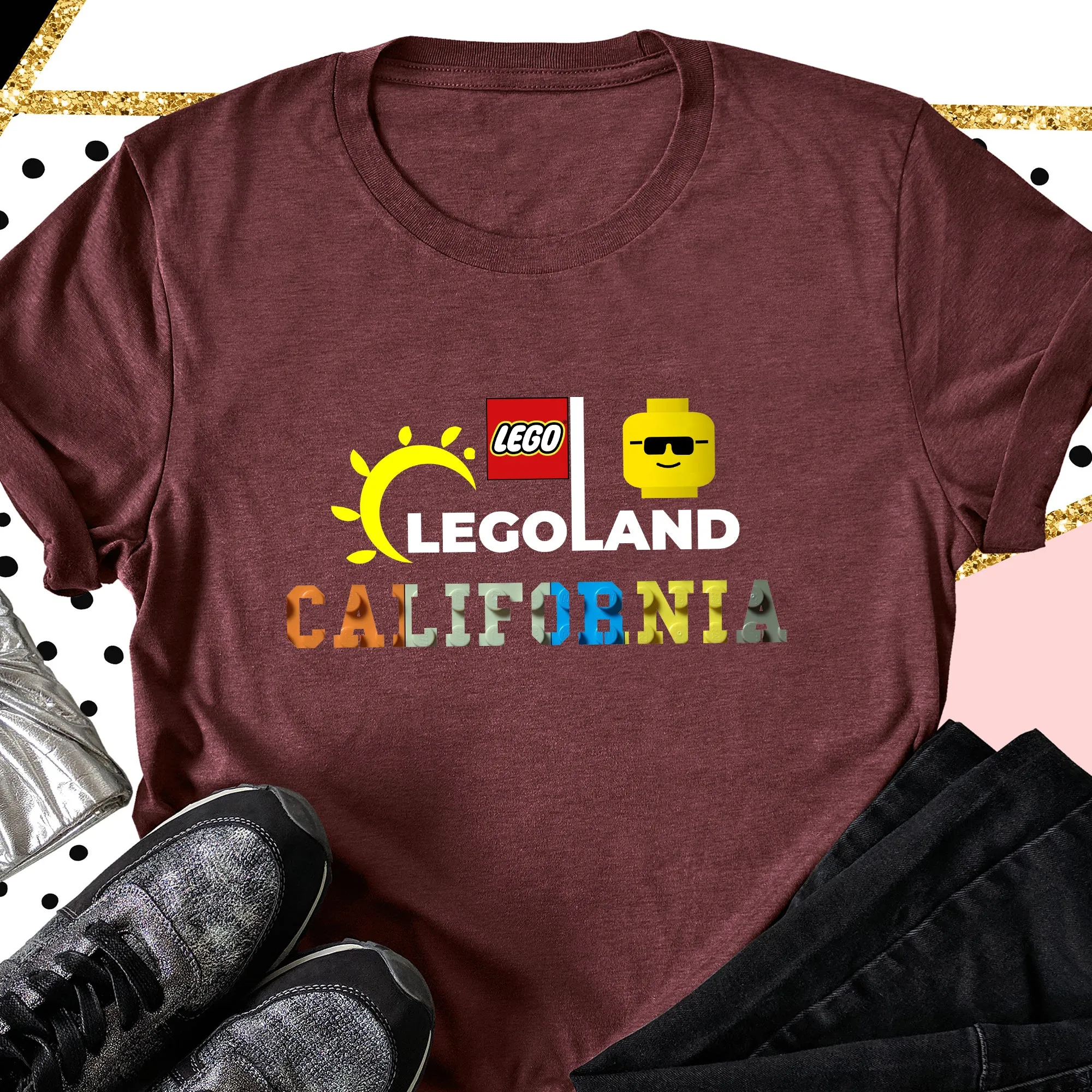 Personalized Legoland Birthday Toddler T-shirt