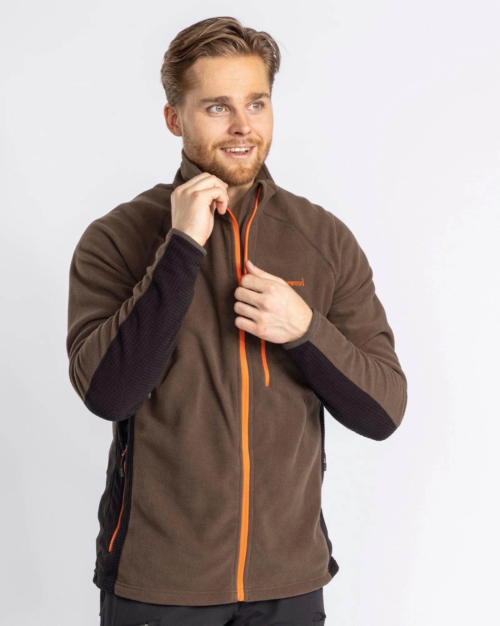 Pinewood® Air Vent Fleecejacka Herr / D.Olive