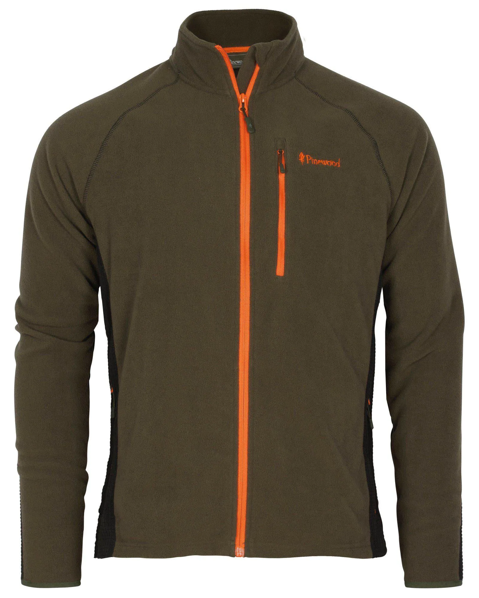 Pinewood® Air Vent Fleecejacka Herr / D.Olive