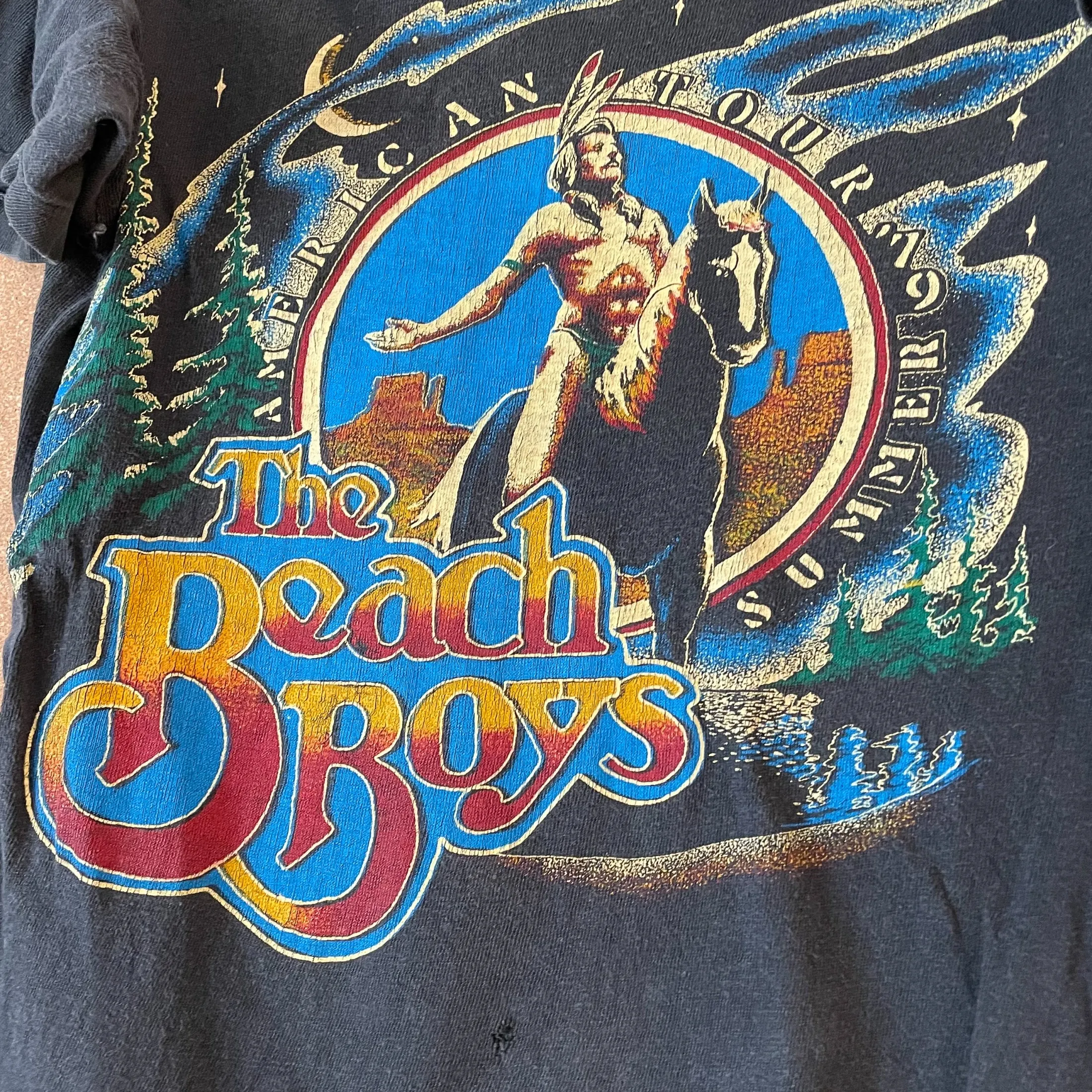 RARE Vintage Beach Boys 1979 American Endless Summer Tour XS/S