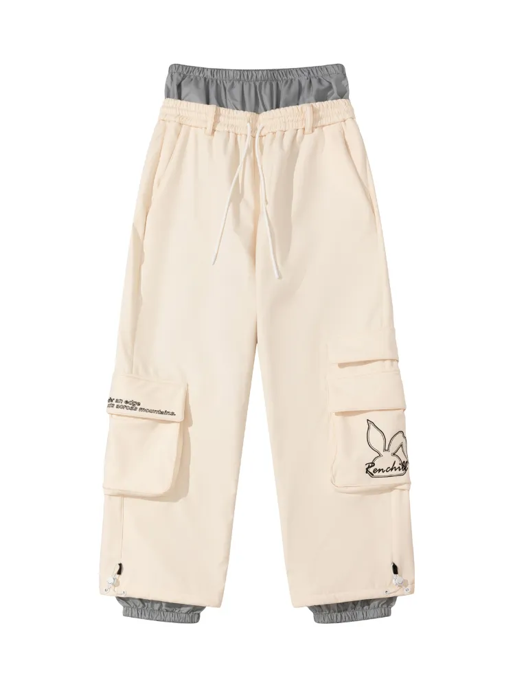RenChill Bunny 3L Cream Ski Suit - Women's