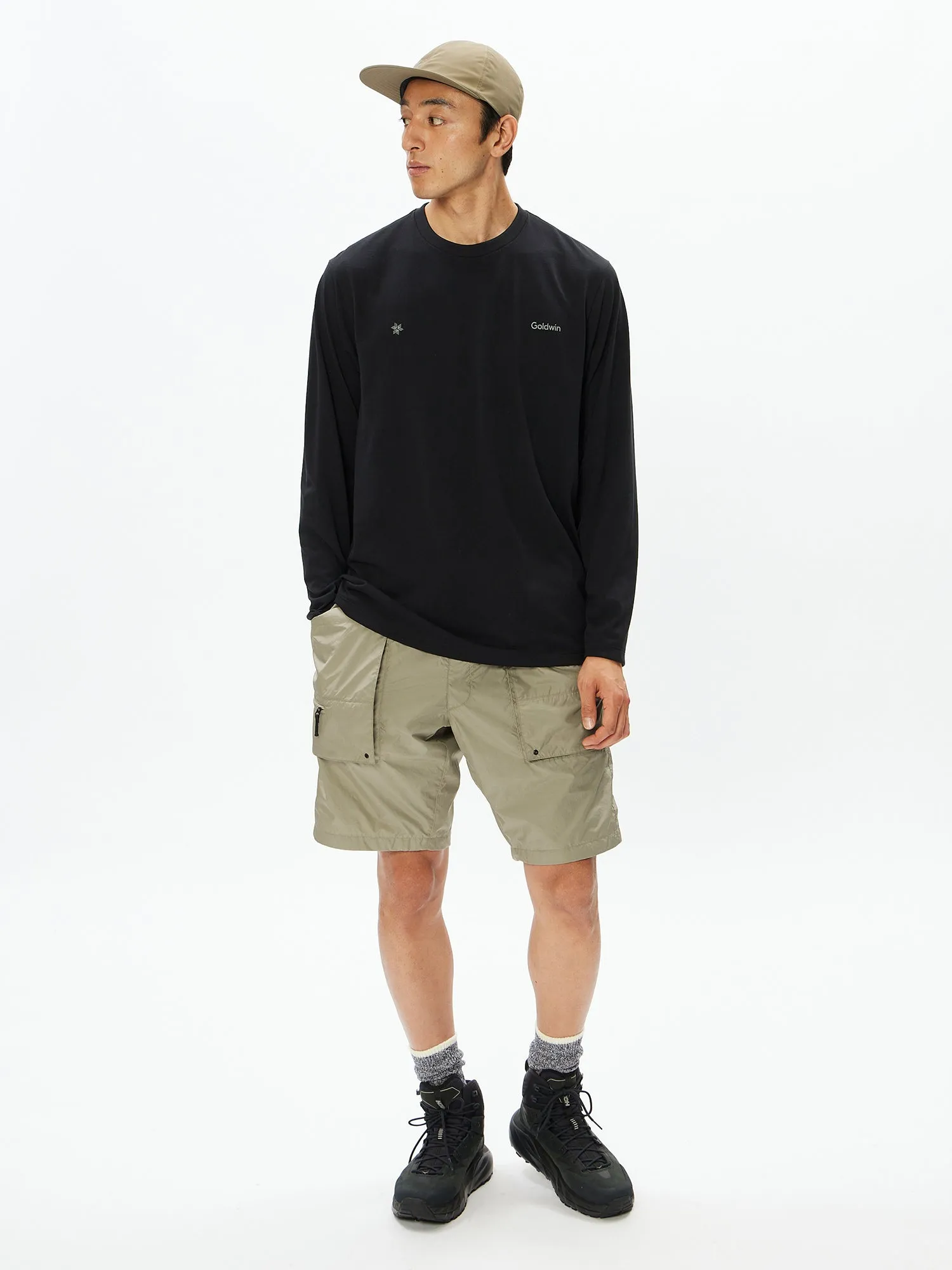 Rip-stop Light Cargo Shorts
