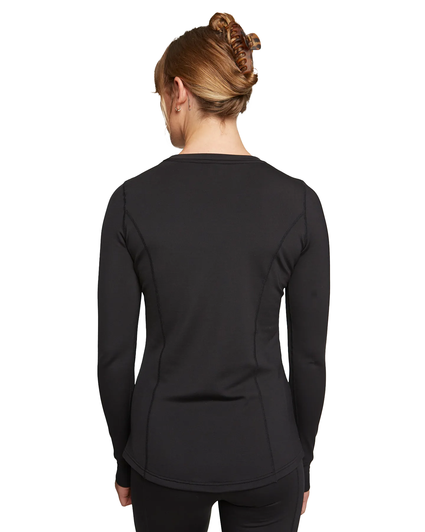Rojo Living Best Life (Plus Size) Women's Crewneck Thermal Top