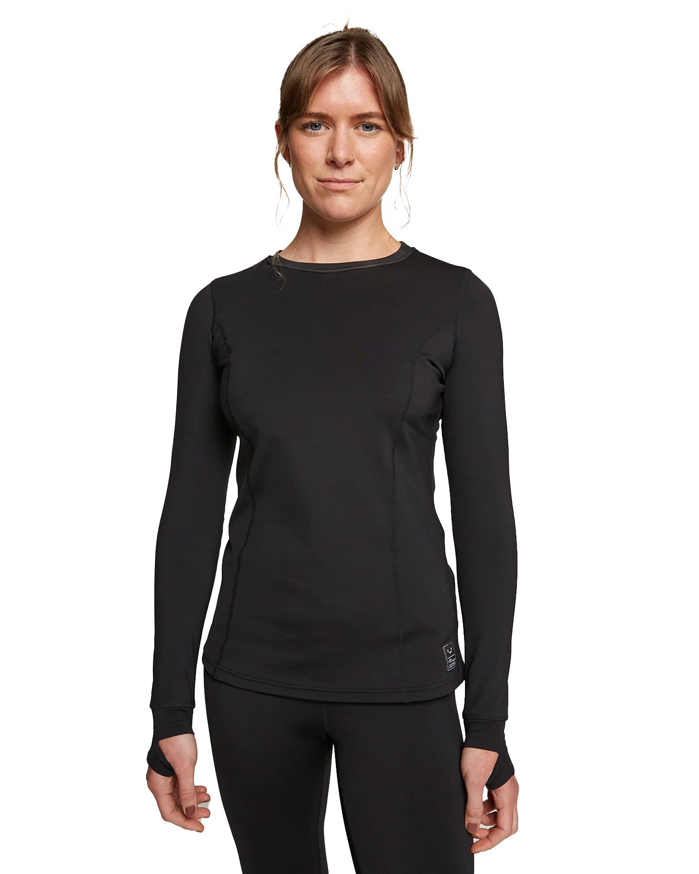 Rojo Living Best Life (Plus Size) Women's Crewneck Thermal Top