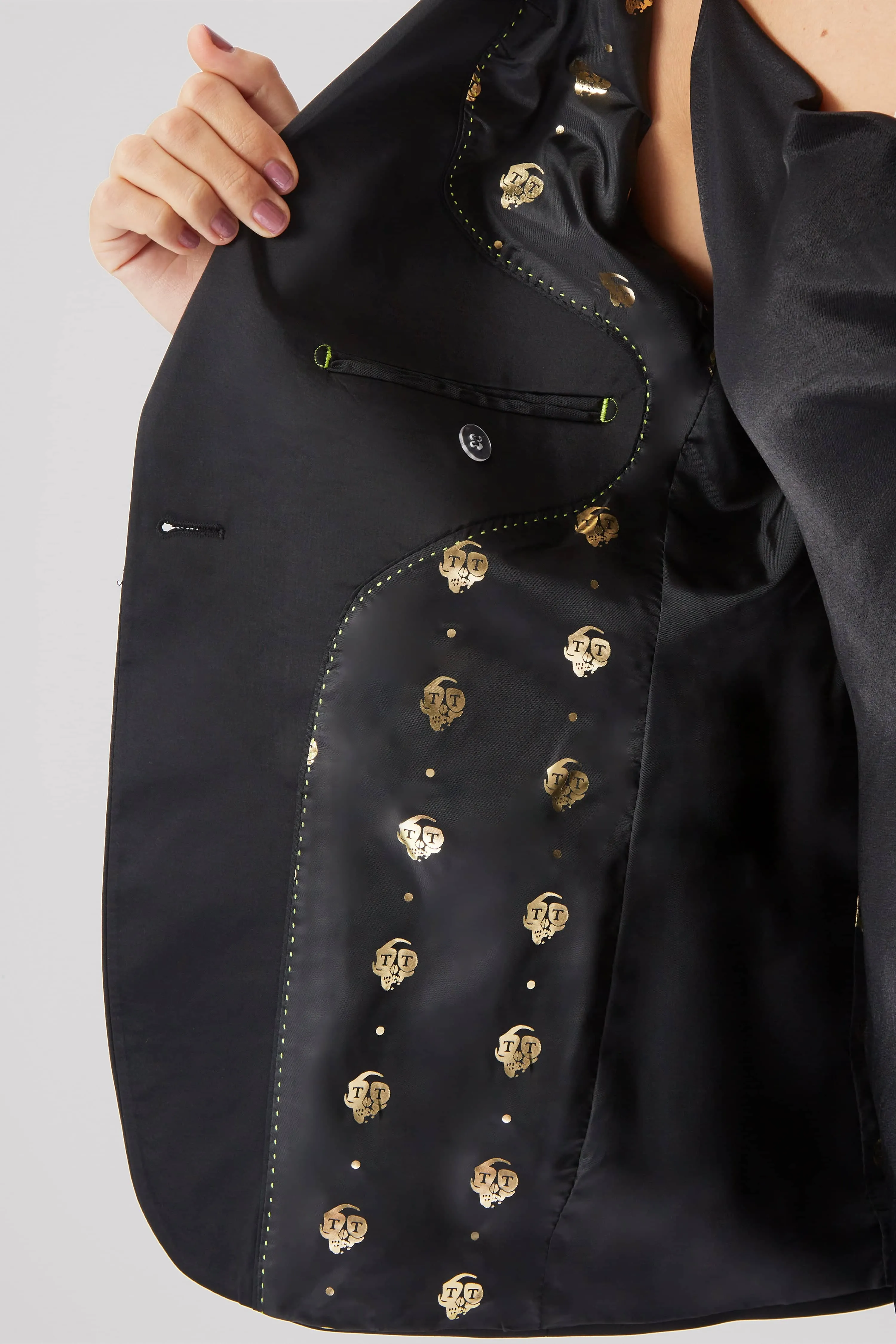 Selina Skinny Fit Black Jacket - ARCHIVE