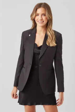 Selina Skinny Fit Black Jacket - ARCHIVE