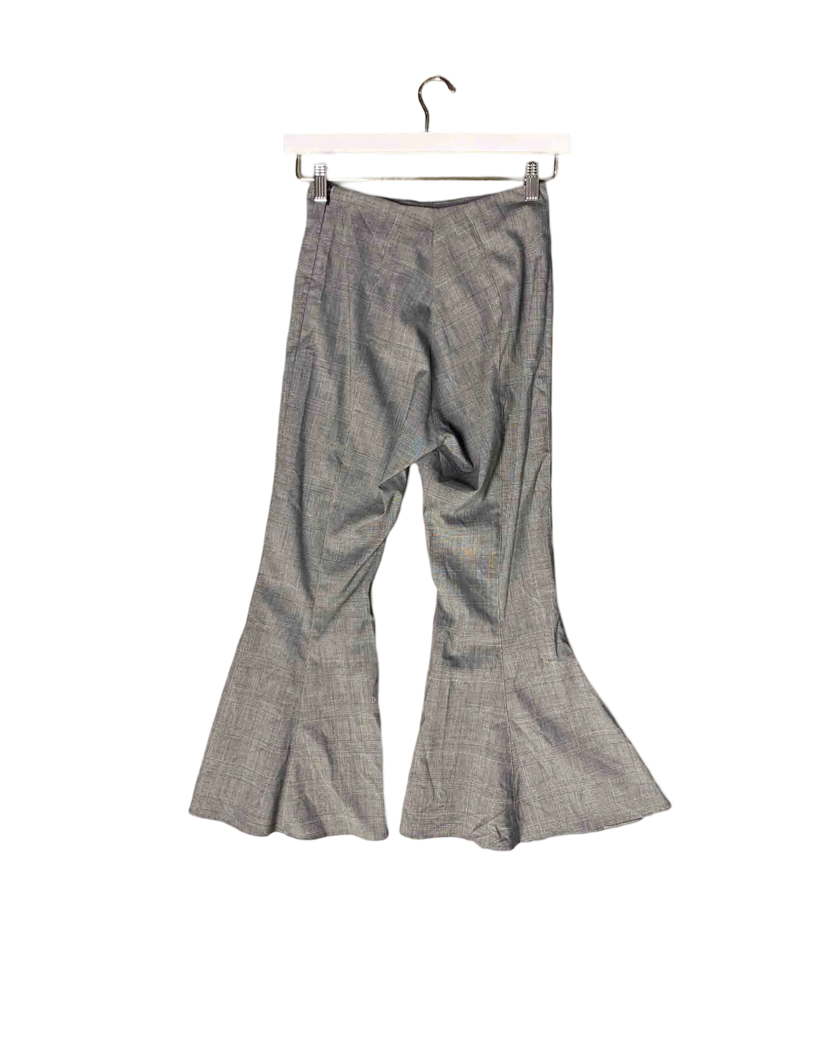 Size S | Kalaurie Check Flared Pants