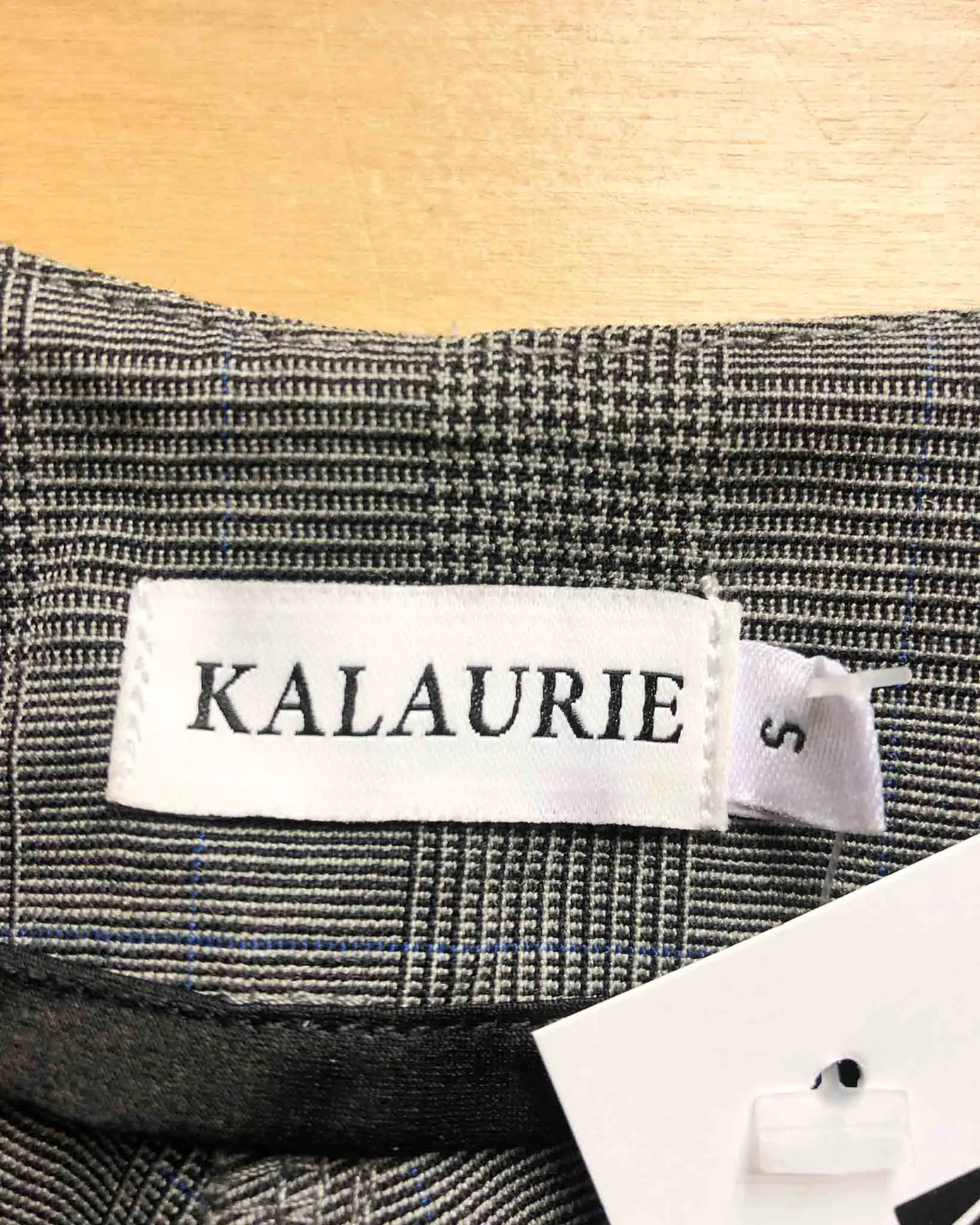 Size S | Kalaurie Check Flared Pants
