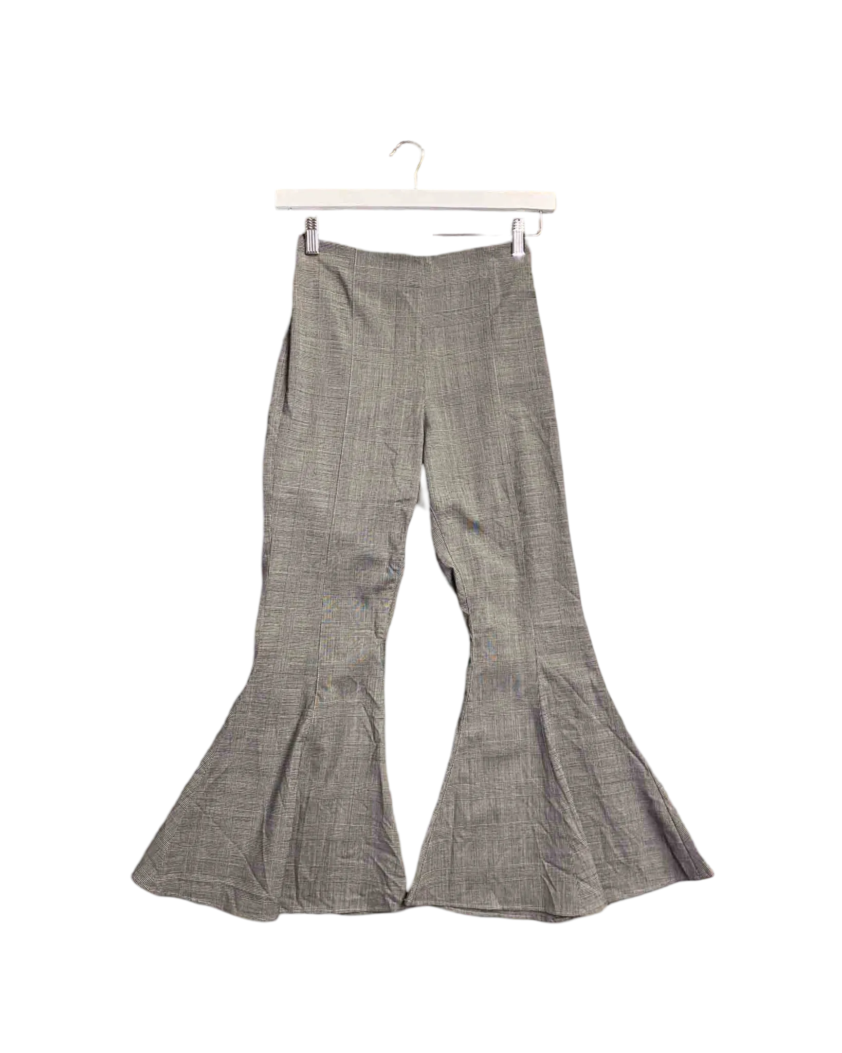 Size S | Kalaurie Check Flared Pants