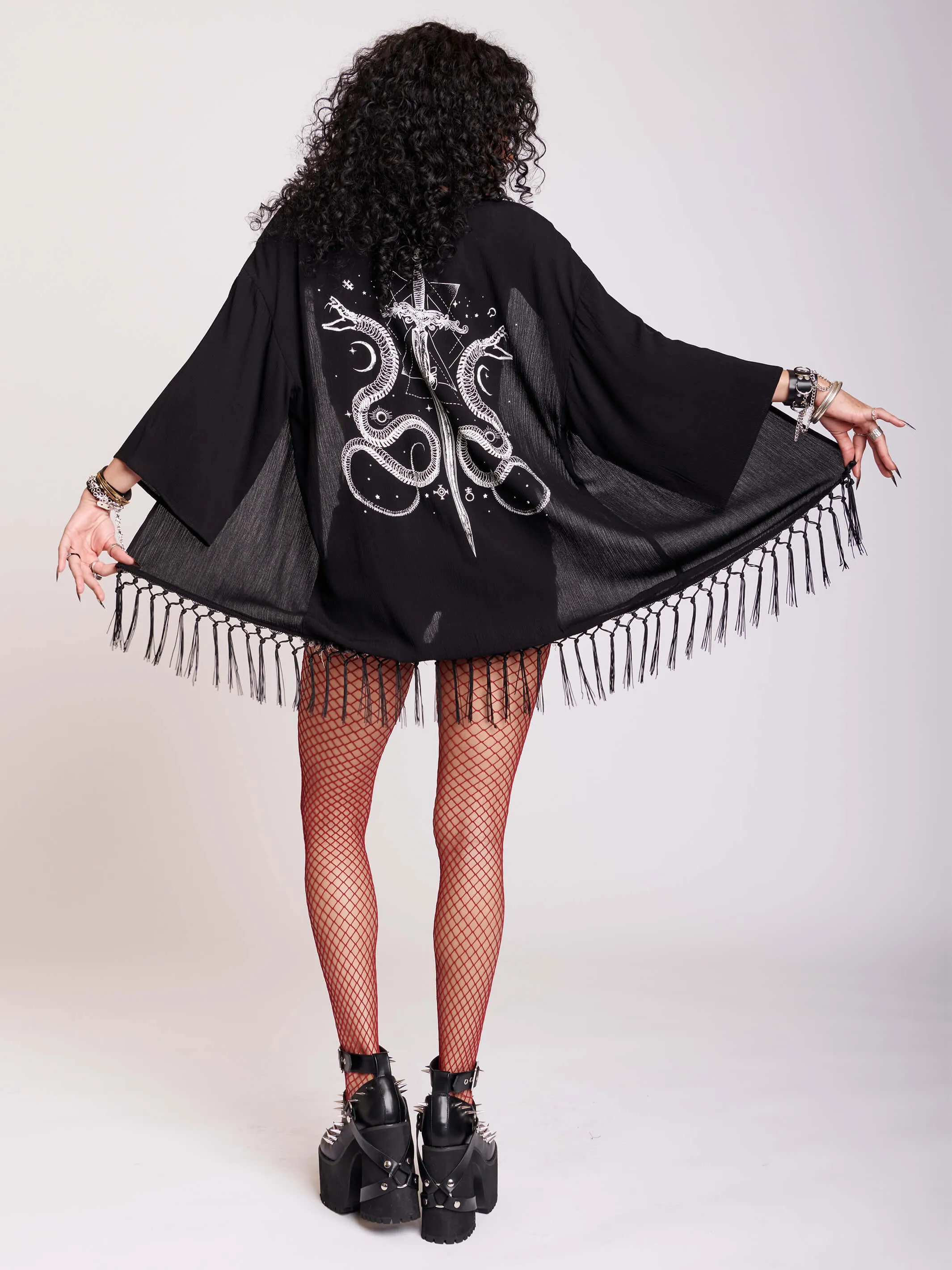 Snake Dagger Kimono